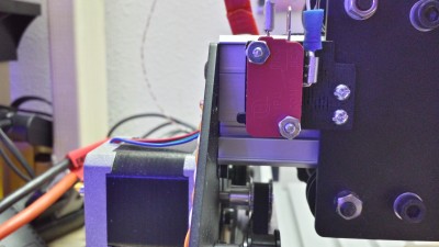 2014-09-09 21.26.35.jpg (3.17 MiB) Viewed 7952 times All of the switches are placed so that the mount or end plate at their end of travel triggers the switch. I found this to work fine so far. Some mount adjustments to them. So far mine work great as they are set at the travel limit of the mill.