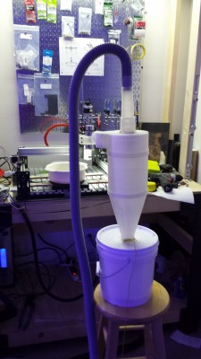 2014-09-20 20.50.45.jpg (1.35 MiB) Viewed 16941 times This is how it looks on my small bucket. As I mostly do PCBs and 6061 Aluminum, I did not need a large bucket. Notice it is grounded also by a screw towards the base. That made a huge difference also.