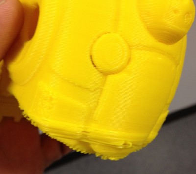 weirdness near the bottom, should be smooth and a few rows are out