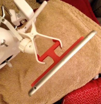 On the DJI Phantom tx