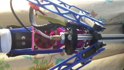 Tab to connect Blower