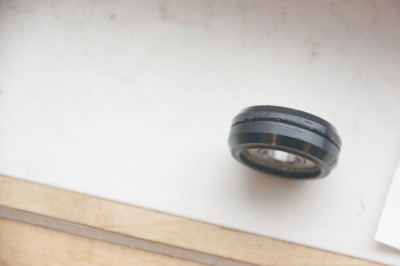 Mussed up bearing sleeve