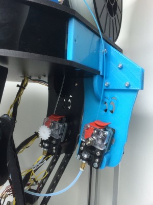 two extruders