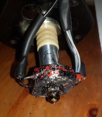 Well used hotend