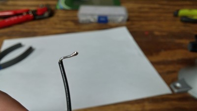 Wiring tinned
