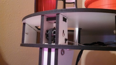 This is where the brackets would be located.