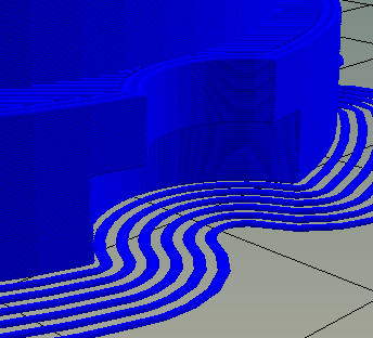 This is the overhang Cura refused to generate support for.