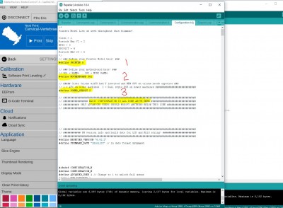 SeeMeCNC Repetier 0922 firmware setup notes