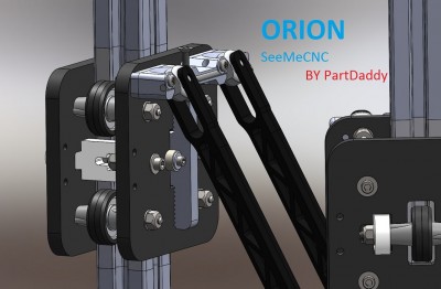 Orion Carriage and Belt Clamp